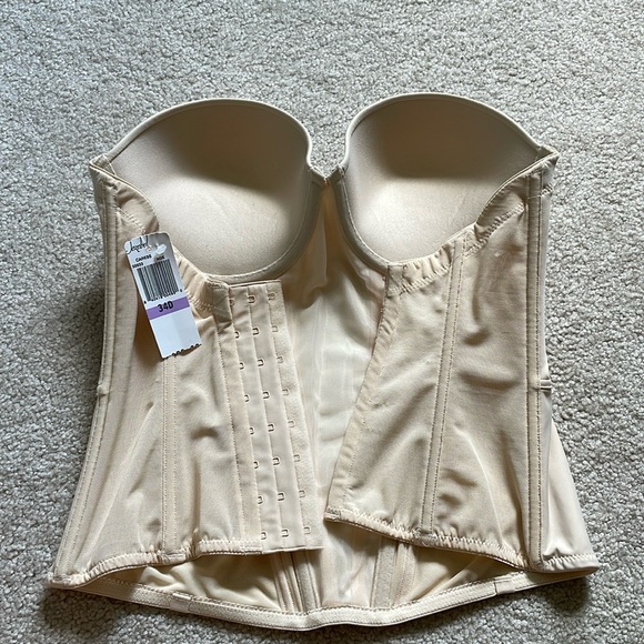 NEW Jezebel Caress Bustlier -Nude 34D - Picture 2 of 6